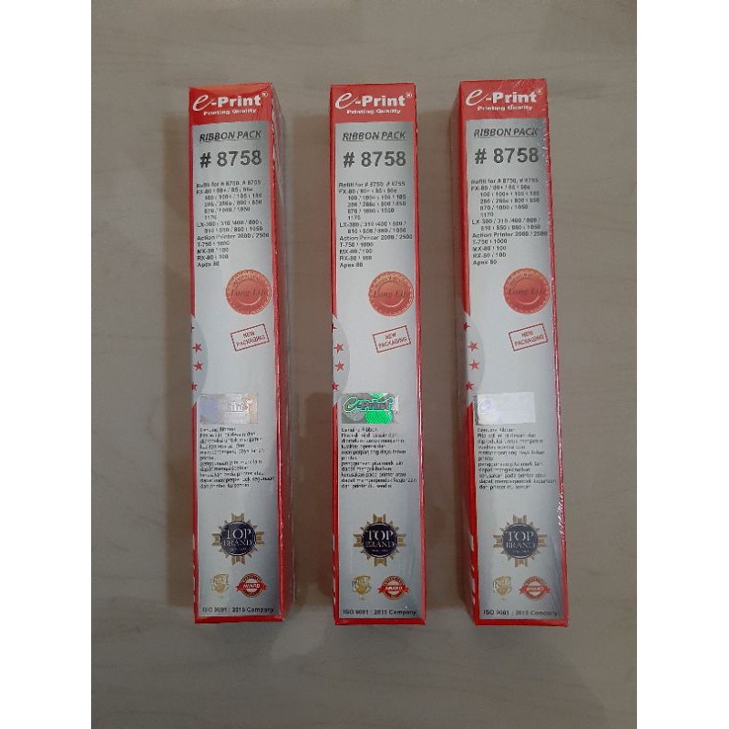 Jual e print pita refill 8750 8755 8758 ribbon ribon | Shopee Indonesia