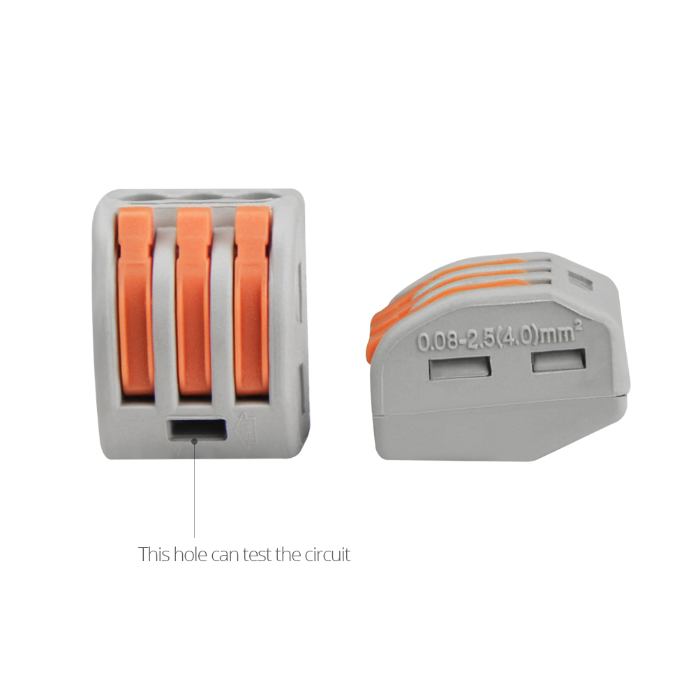 Guillermo Terminal Block Konektor Kabel Listrik Plug-in Wire PCT214GRY