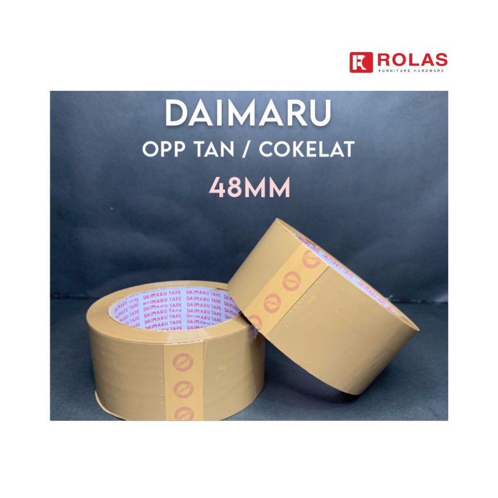 

DAIMARU OPP 48 x 90 Y LAKBAN COKELAT 2 inch