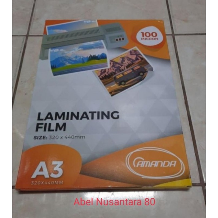 

Laminating plastik A3 Amanda