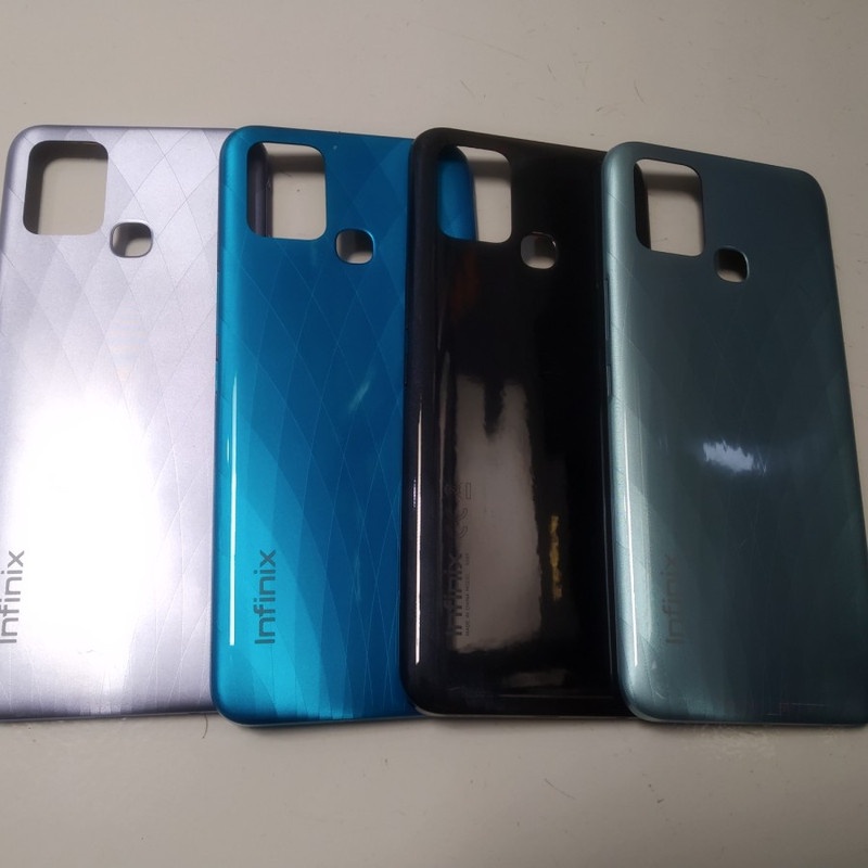 Backdoor Back Casing Back Cover Tutupan Baterai Belakang Infinix Hot 10s X689 X689B