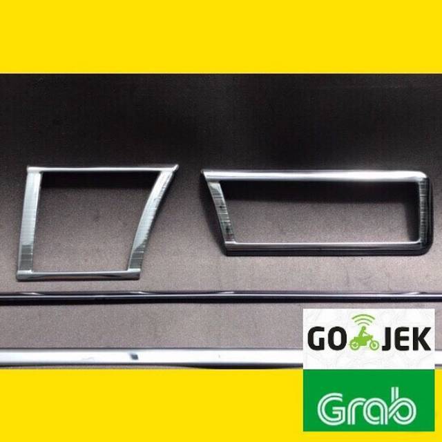 Aksesoris List Dashboard Interior All New Ertiga 2018 2019 Black Chrome
