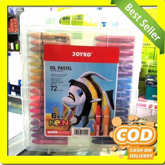 

Pensil Crayon 1 Set Isi 24 Warna Alat Mewarnai Anak Anak Lengkap Crayon Titi/Joyko 72 Color