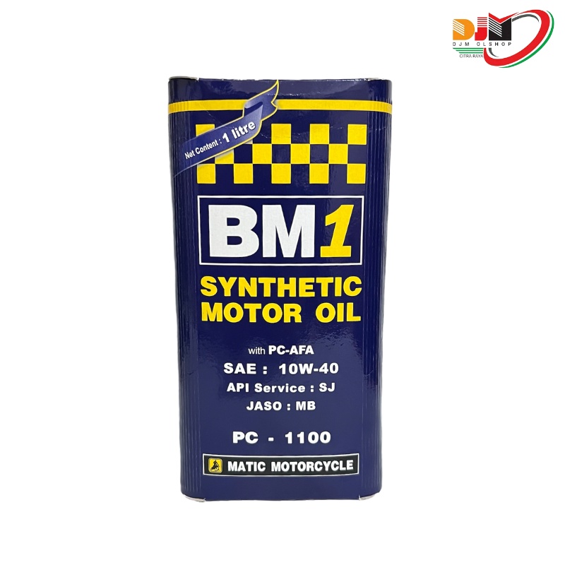 OIL BM1 MATIK PC-1100 JASO MB API SJ SEA 10W/40 1L