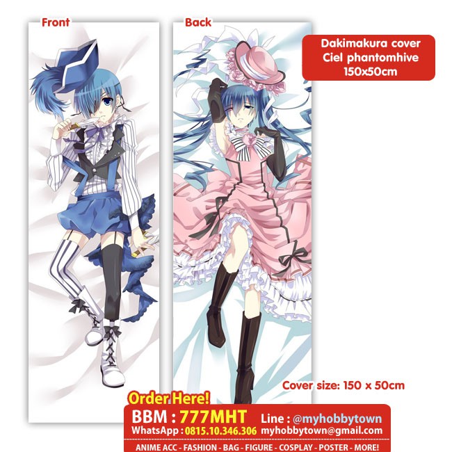 Kuroshitsuji (Black Butler) Dakimakura : Ciel Phantomhive