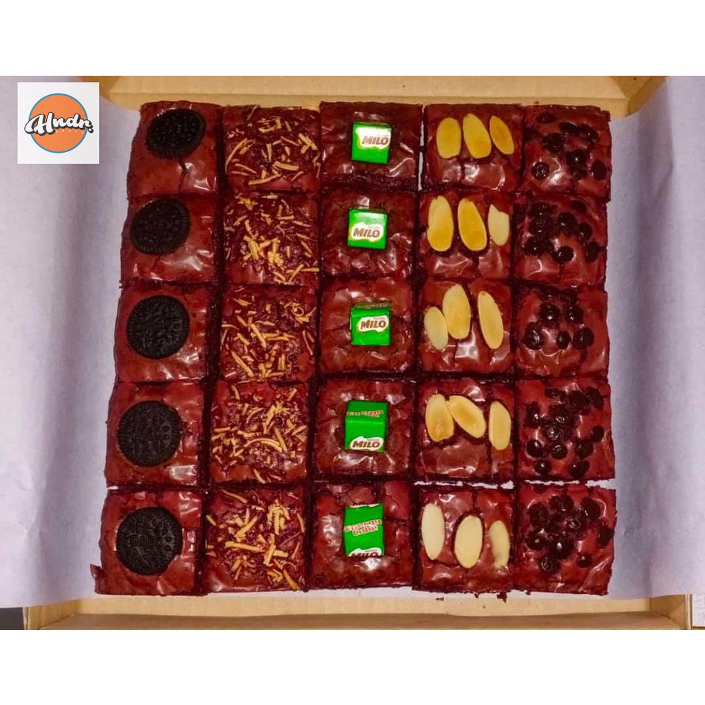 

Fudgy Brownies Topping Mix - With Dark Chocolate (LARGE 20x20)