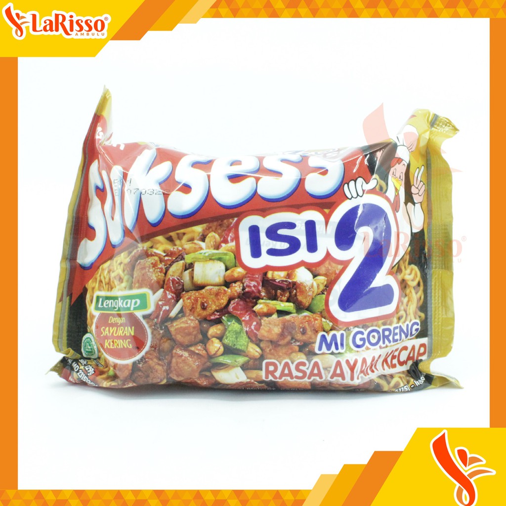 

MIE INSTAN SUKSESS ISI 2 GORENG 130GR ALL VARIAN(2'S)
