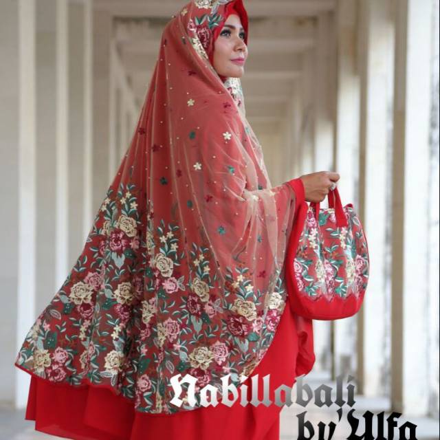 MUKENA MEWAH ORI NABILLA BALI MukenaArtis MukenaCantik MukenaBrukat Mukenamahal MukenaAlgani