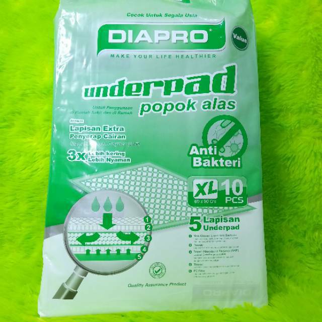 Under Underpad diapro 60x90 cm isi 10pcs