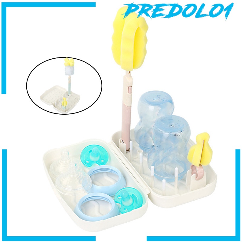 (Predolo1) Rak Pengering Botol / Gelas Bahan Plastik