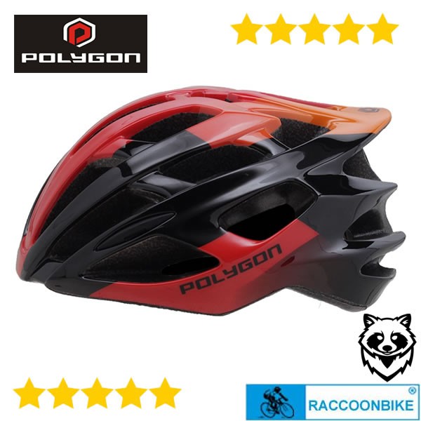 HELM SEPEDA POLYGON RUSTLE MTB ROAD ORIGINAL