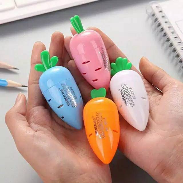

Rautan pensil wortel lucu Carrot Pencil Sharpener