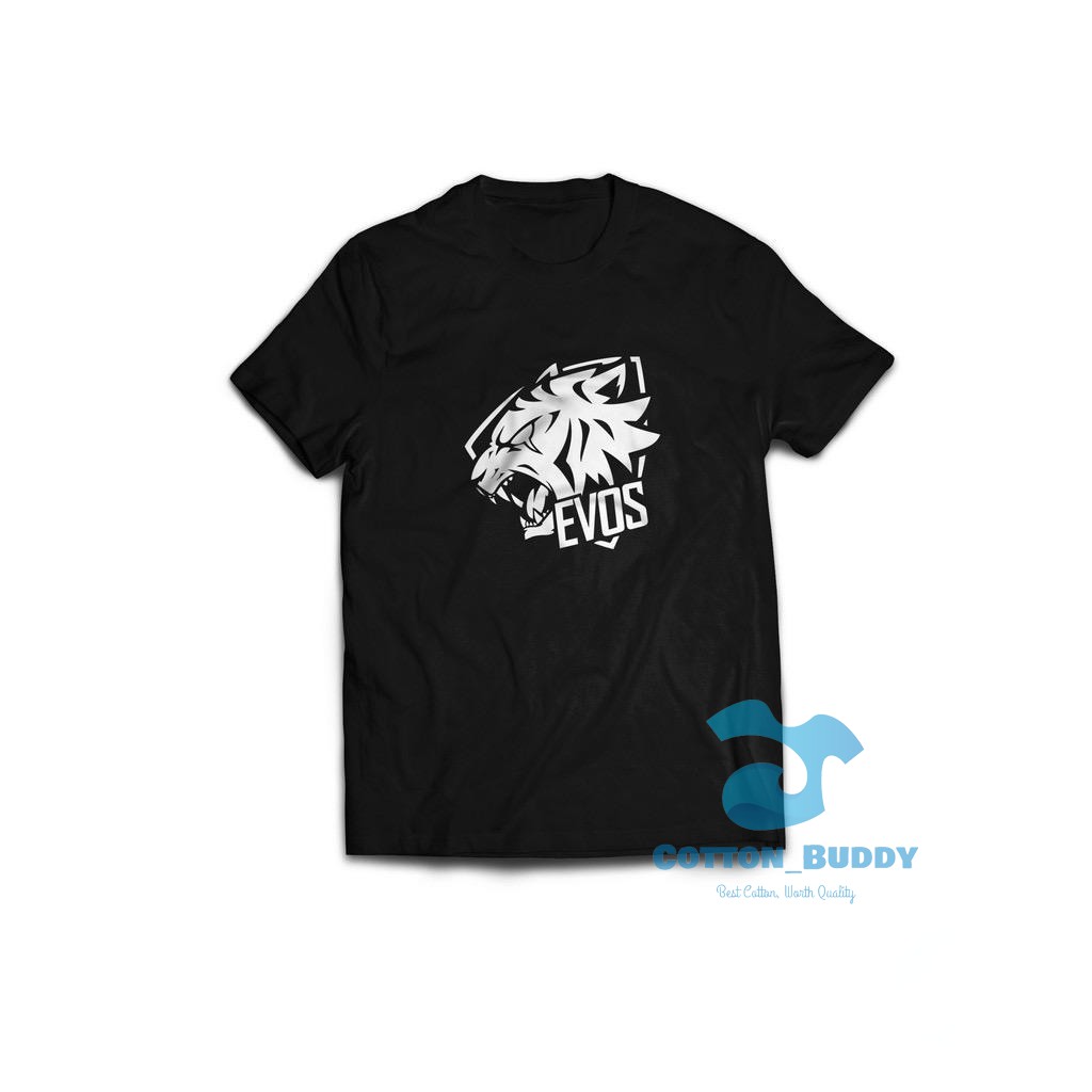 BAJU KAOS TSHIRT EVOS 1 WARNA MOBILE LEGENDS MLBB PUBG M1 CHAMPION MPL #EVOSROAR