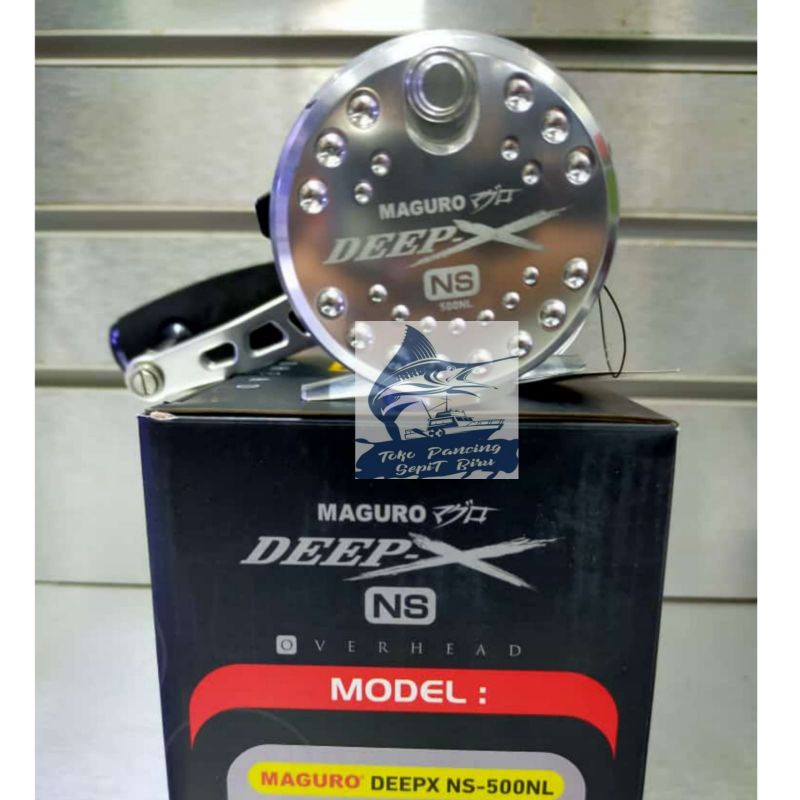 Reel OH MAGURO DEEP X NS 500NL SILVER HANDLE KIRI NEW 2021
