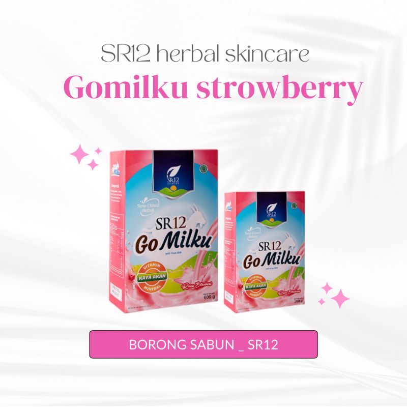 

SUSU BUBUK / SUSU KESEHATAN / SUSU KECANTIKAN / SUSU MURNI / SUSU RASA STROWBERRY / GOMILKU SR12