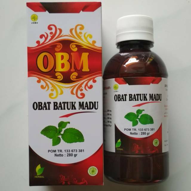 

OBM Obat Batuk Madu Plus Gamat