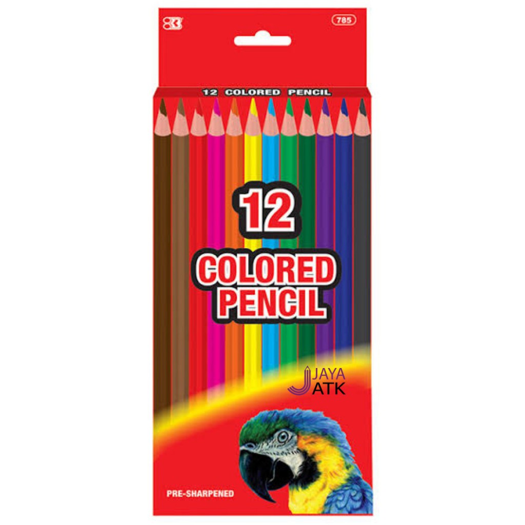 

PENSIL WARNA 12 WARNA PANJANG COLOR PENCIL COLOUR PENSIL 12 WARNA