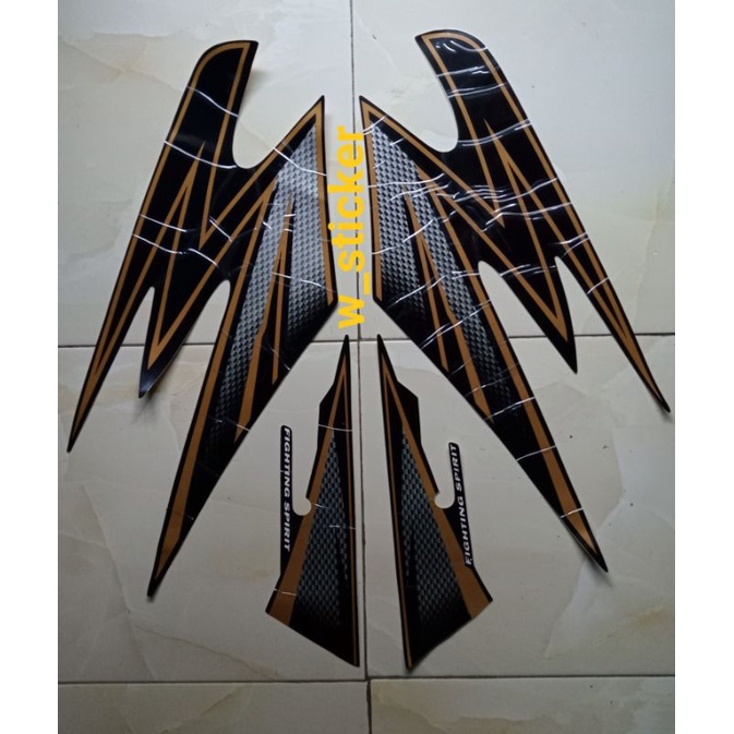 Jual Striping Rx King 03 Rx King 03 Hitam Gold Indonesia Shopee Indonesia