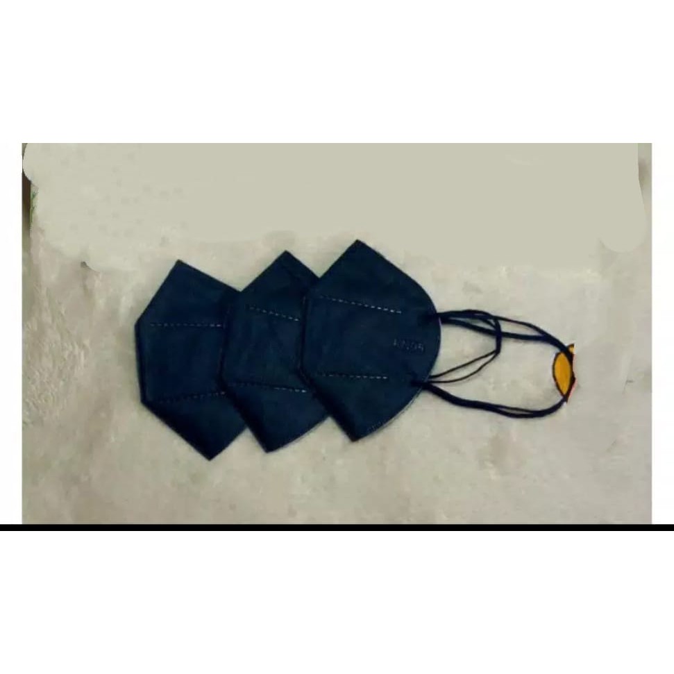 Masker Kn 95 Hitam 5ply Masker N95 Masker Kn95 Hijab Hitam Hitam Earloop Shopee Indonesia