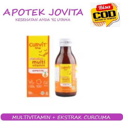 CURVIT SIRUP MULTIVITAMIN PLUS EKSTRAK CURCUMA