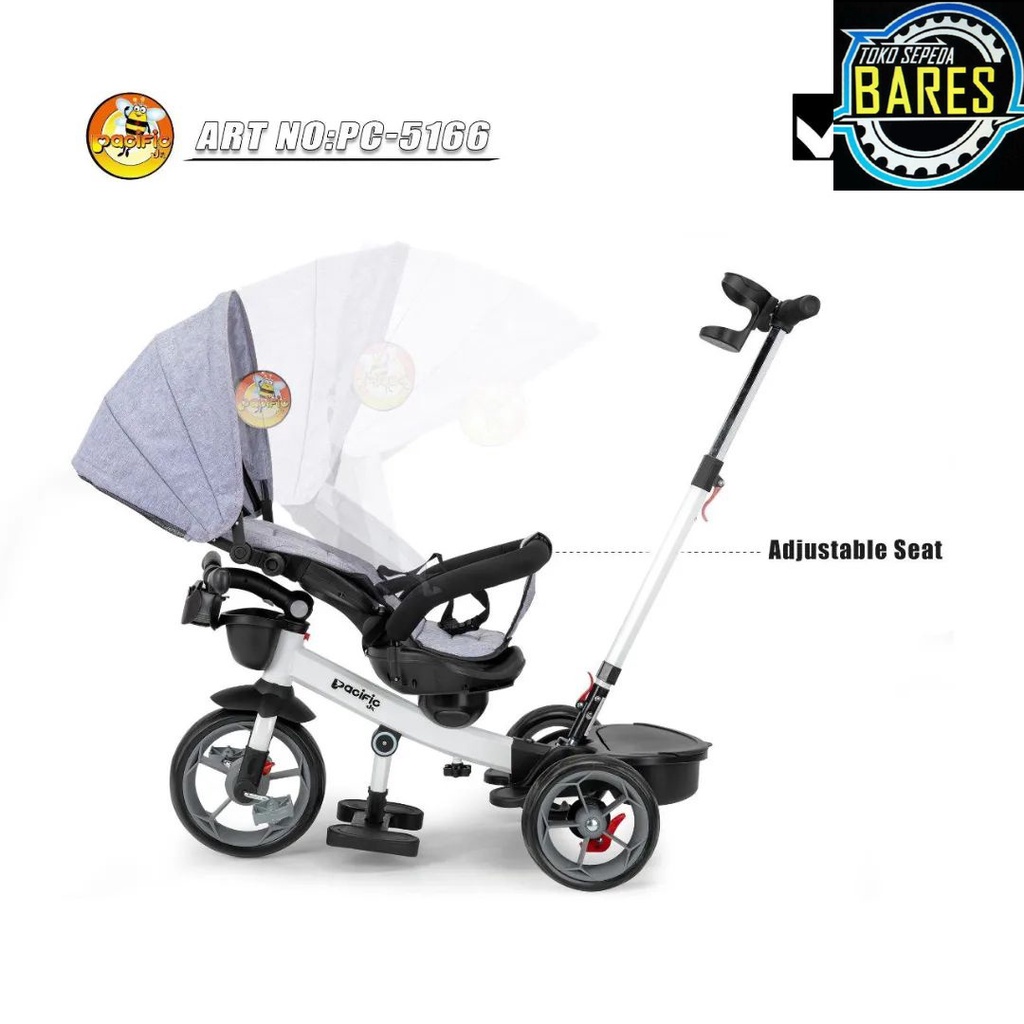 Sepeda Roda Tiga Anak Pacific JR PC-5166 / Tricycle