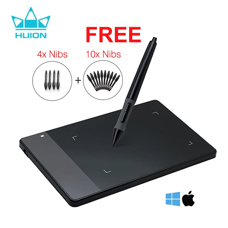 Jual HUION 420 Graphic Drawing Tablet OSU (Alt H430 H430P H420 ) Indonesia