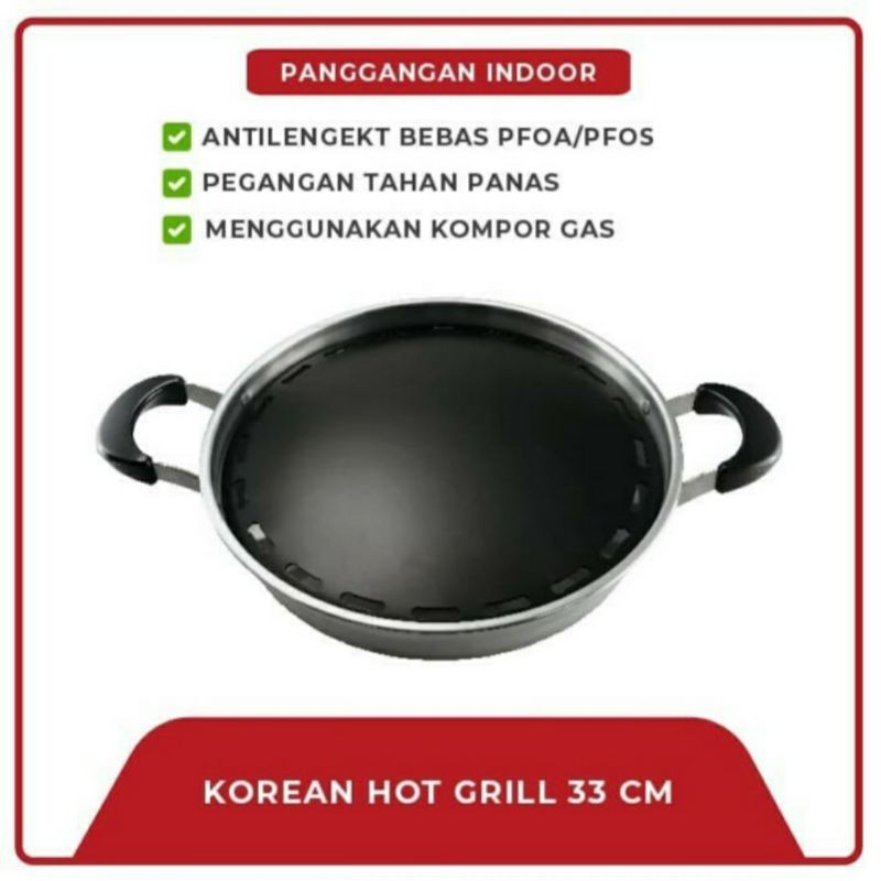 Korean Hot Grill Maslon Panggangan Korea Maspion Panggang BBQ Bakaran Daging Maspion