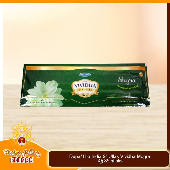 Dupa/ Hio Wangi Harum India 9&quot; Ullas Vividha Mogra @ 35 sticks