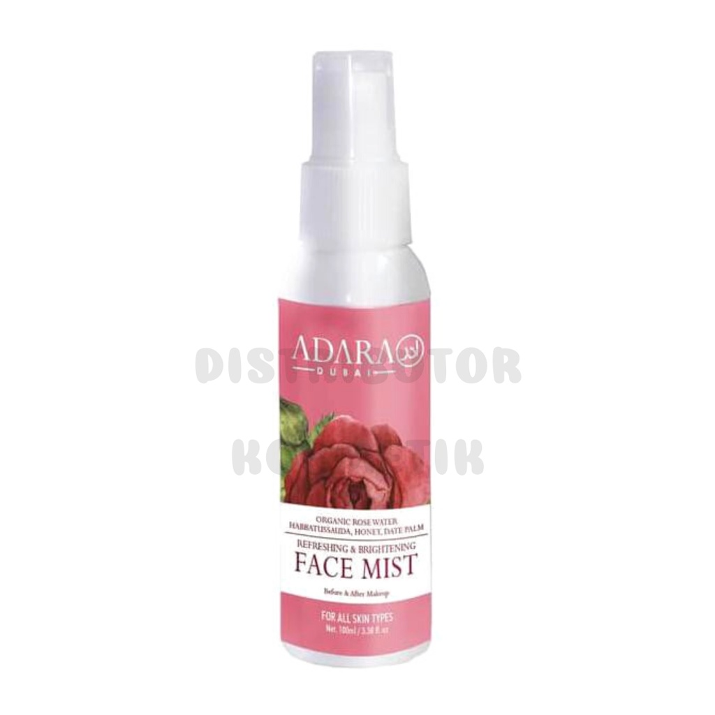 [FREE GIFT] ADARA Organic Rose Face Mist | Facial Mist 100 ml