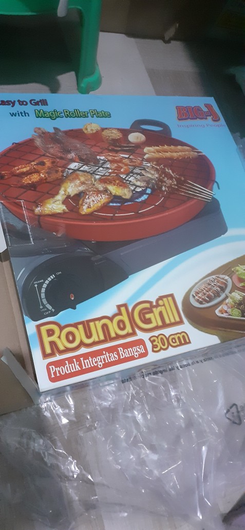 Big J Panggangan Disco Grill Bulat 30 Cm