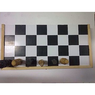 Papan catur kayu Kasparov uk XL 39 cm