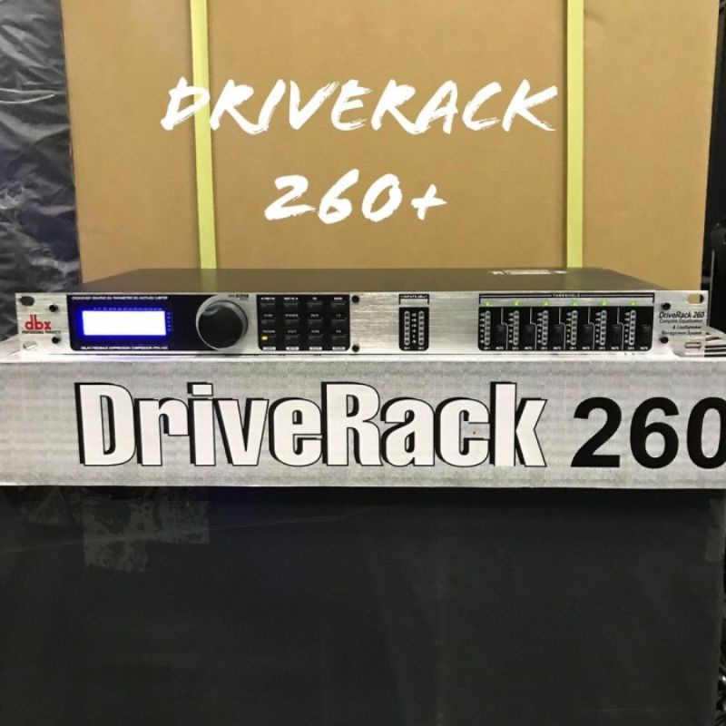 SPEAKER MANAGEMENT DBX 260+ DBX DRIVE RACK PA 260 PLUS