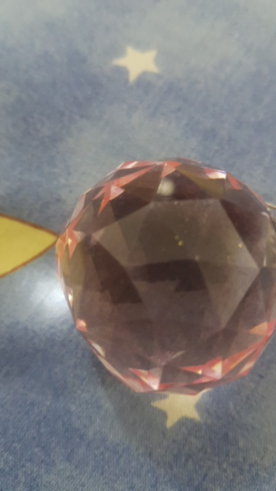 Aksesoris Kristal Lampu Hias Lilin Chandelier Baso Bakso Bola 40 Mm Bening Ungu Pink Hitam Kuning