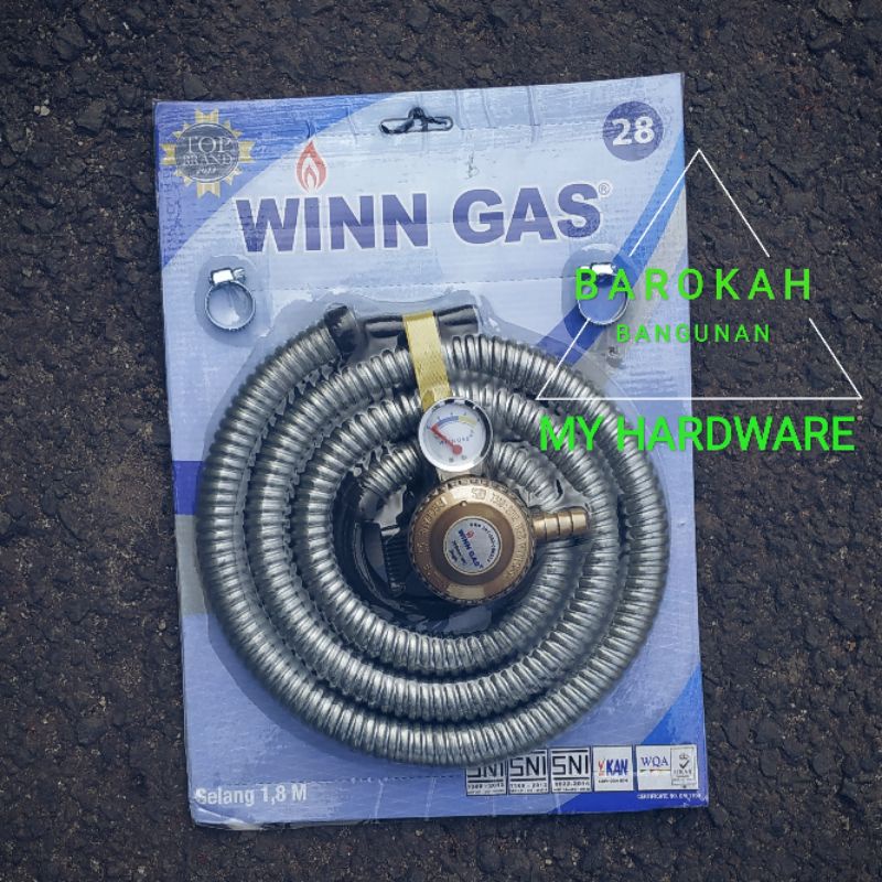 Selang Kompor Winn Gas Set | Winn Gas Set Selang Kompor