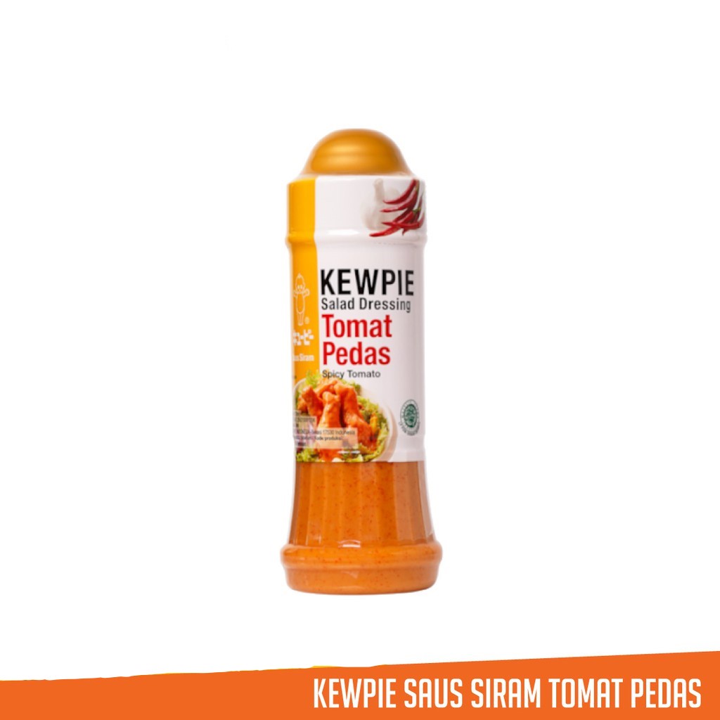 SALAD DRESSING TOMAT PEDAS KEWPIE 200ML SAUS SIRAM SPICY TOMATO HALAL