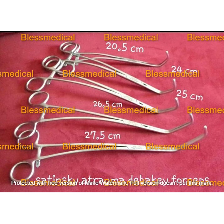 Satinsky Anastomosis Cardiovascular Forcep Premium