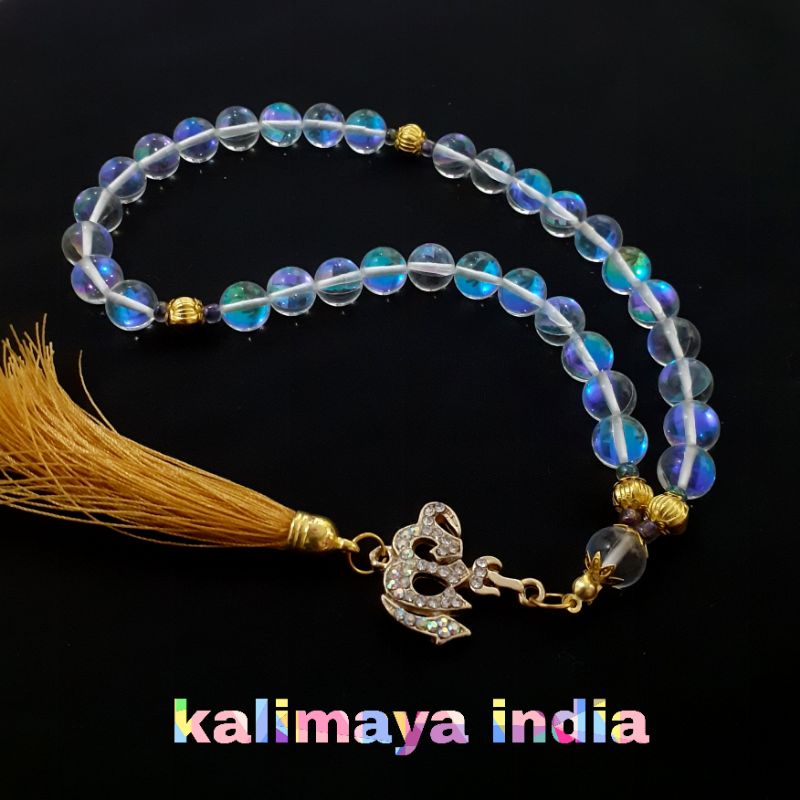 Tasbih Batu Kalimaya India 33 Butir 10mm Asli Super Mewah