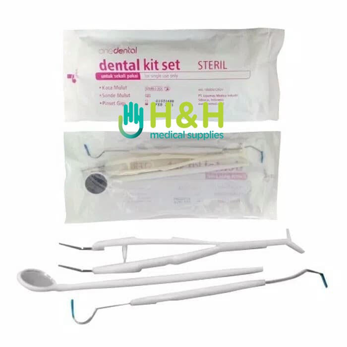 Alat Standart Disposable / Dental Kit Set / Basic Instrument Set