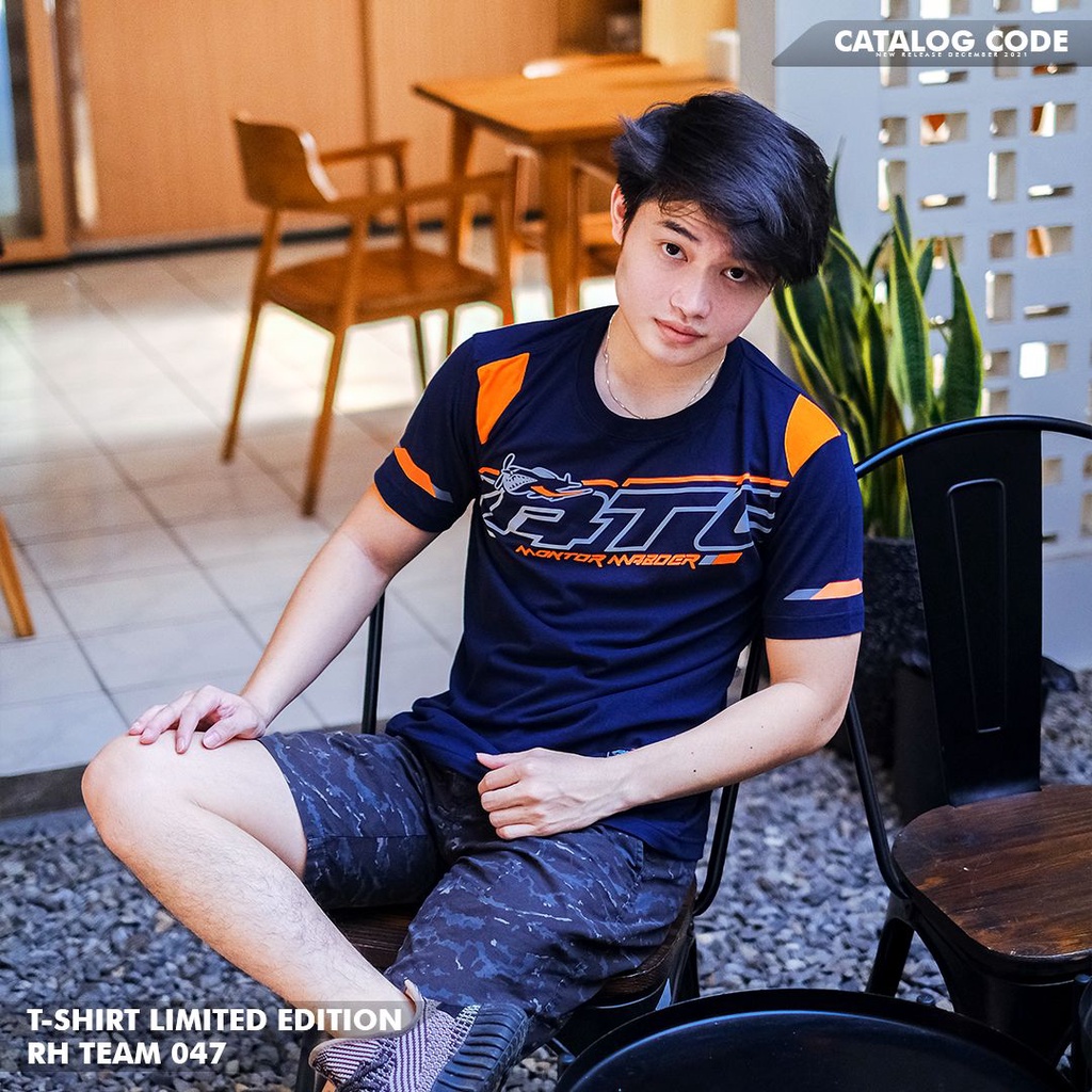 [ PROMO BELI 2 ONGKIR 1 ] KAOS RH57 ORIGINAL RH TEAM 047 KAOS RACING HELL POLOS MOTIF PRIA WANITA TE