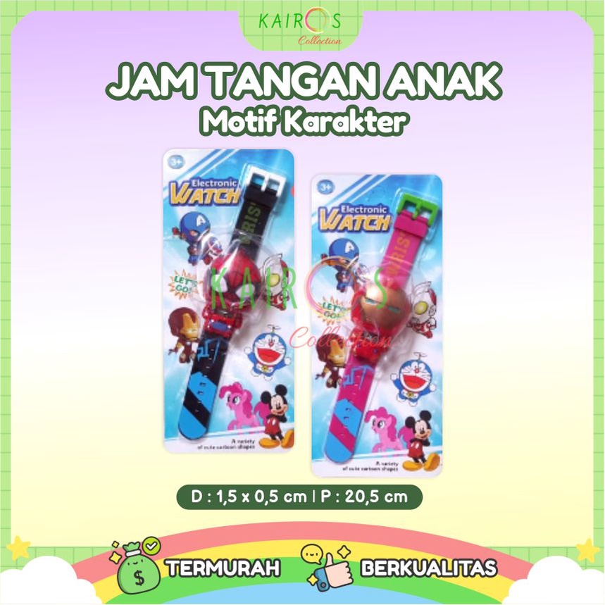 Jam Tangan Anak Karakter Lucu