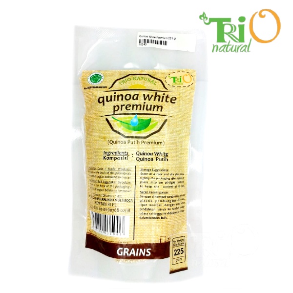 

Trio Natural Quinoa White Premium 225 gram