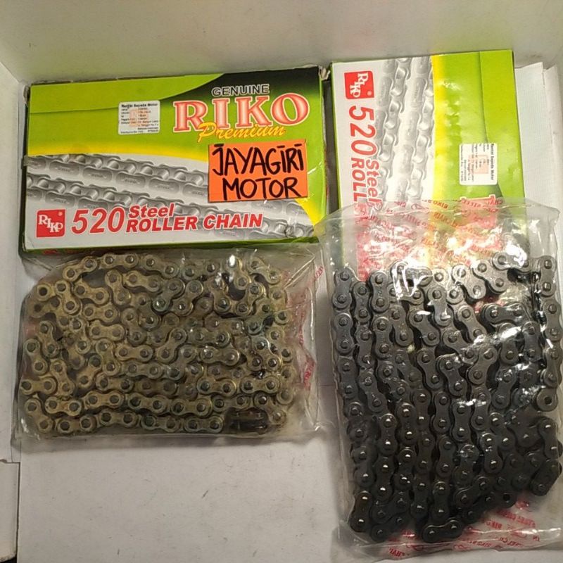 Rantai Roda 520H 120L Gear Set Roller Chain 520H-120L 520-120 520H-120 520-120L Kit Rante Roler CBR 