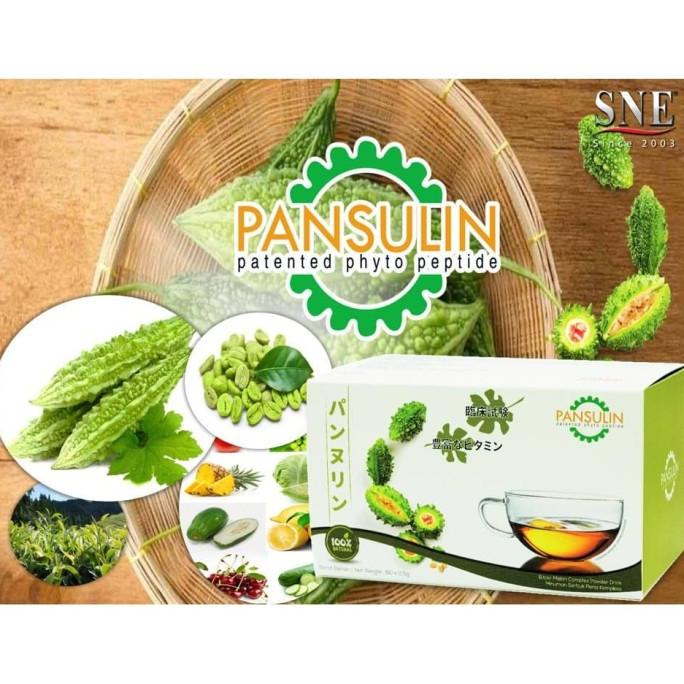 

Teh Insulin Diabetes Asam Urat Pansulin 60 Sachet Taiwan Original