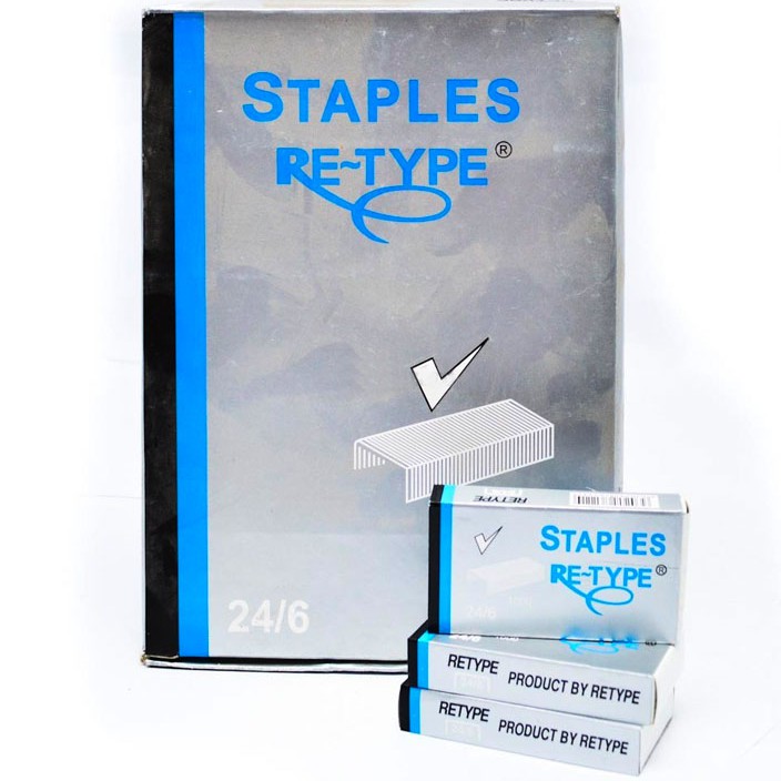 

ReType Isi Staples 24/6