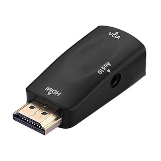 Mediatech Full HD 1080P HDMI Male to VGA and Audio Adapter