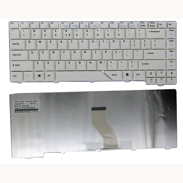 Keyboard Acer Aspire 4710 4220 4310 4320 4520 5220 5310 5315 5320 5520 5710 5715 5720 Series - Gray