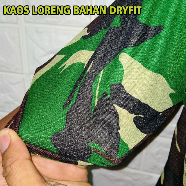 KAOS LORENG TNI DRYFIT DRIFIT Kaos Loreng MALVINAS Dryfit