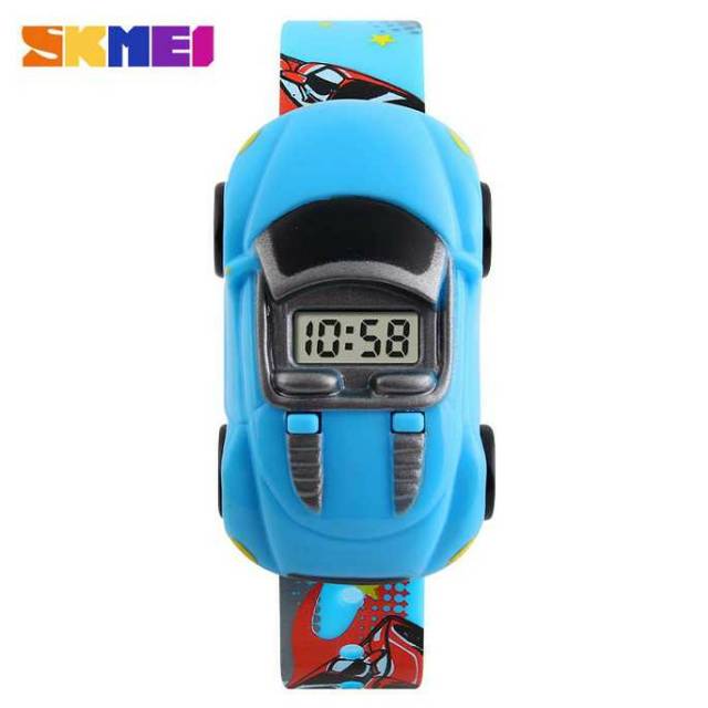 SKMEI Jam Tangan LED Anak Anak Bentuk Mobil - DG1241