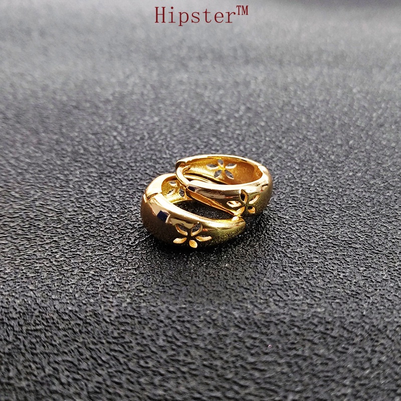 Retro Classic Ethnic Style Exquisite Hollow Pattern Ear Clip