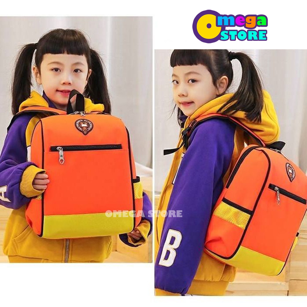 Tas Sekolah Anak Perempuan Anak Laki Laki Backpack Unisex Tas Ransel Anak Bahan Premium - 177